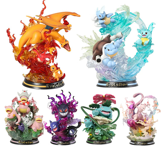 Pokemon Evolution Premium Statue