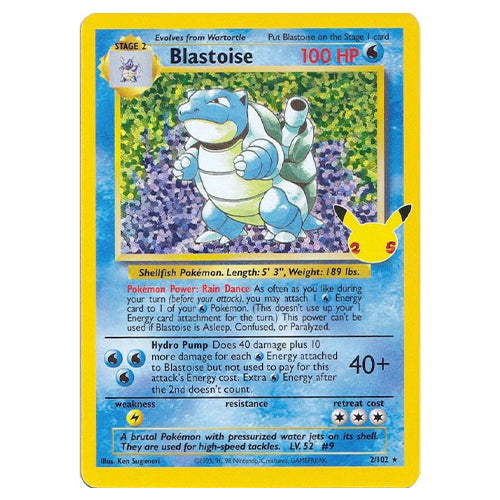 Celebrations Blastoise (Foil)