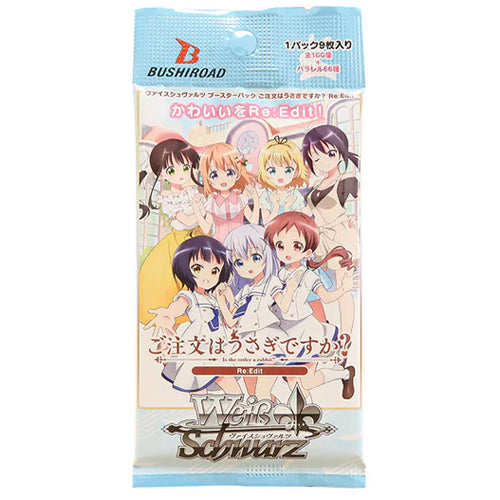 Japanese Weiss Schwarz "Is The Order a Rabbit?" Booster Pack